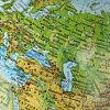 Глобус Физический Полит 25см с подсветк ОСН1234012