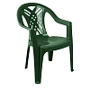 Кресло пластиковое SPG_ №6 Престиж-2,темно- зеленое