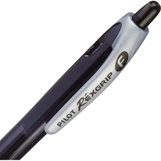 Ручка шариковая автомат. PILOT BPRG-10R-F REXGRIP черн,0,22,масл,манж