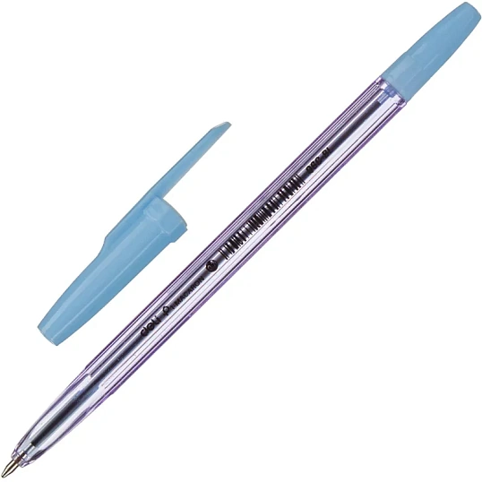 Ручка шариковая неавтомат. Deli P1-Macaron шар0,7мм,лин0,5мм,масл,асс