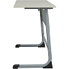 Парта MET_Стол ученический Комус Мебель Школа 2.0,2-мест.6 р.г. сер/серый