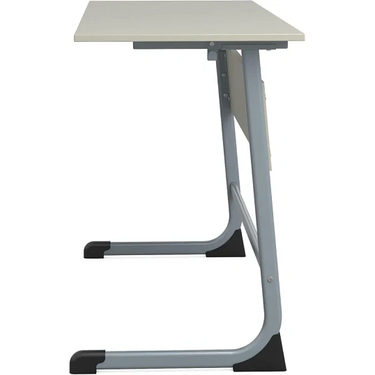 Парта MET_Стол ученический Комус Мебель Школа 2.0,2-мест.6 р.г. сер/серый