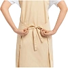 Фартук сарафан Маркет Профи с пилоткой всеразмерный цв. беж/шок