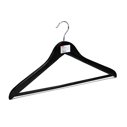 Вешалка-плечики WW_ Attache CU3013M-B3/LH001-CB дер,пер,плс,р48-50чер УП3шт