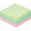 Стикеры Attache куб 51х51, пастель 3 цвета 300 л