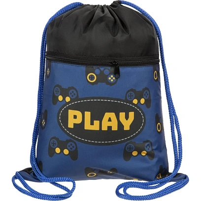 Мешок для обуви Play, 330х420 мм, карман, МО-20-2