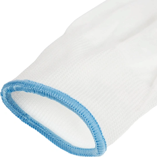 Перчатки нейлон защитные Gward  NP1001 размер 9,L белые (12 пар/уп)