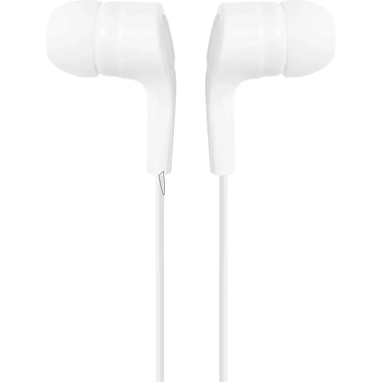 Наушники одноразовые Kromix X22387W, белый (100шт/уп)