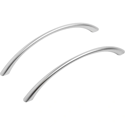 Ручка УЗК_скоба меб.StahlBuro A204-96 (16633) SC матовый хром 2шт/уп