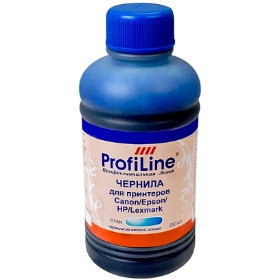 Чернила Premium для Canon/Epson/HP/Lexmark гол. 250 мл вод. ProfiLine