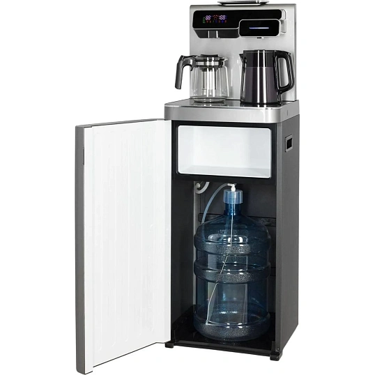 Кулер Ecotronic TB44-LE silver с чайным столиком Тиабар