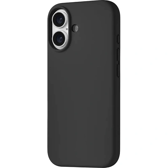 Чехол uBear Touch Mag Case,защитный, для iPhone 2025 6,3, MagSafe, черный