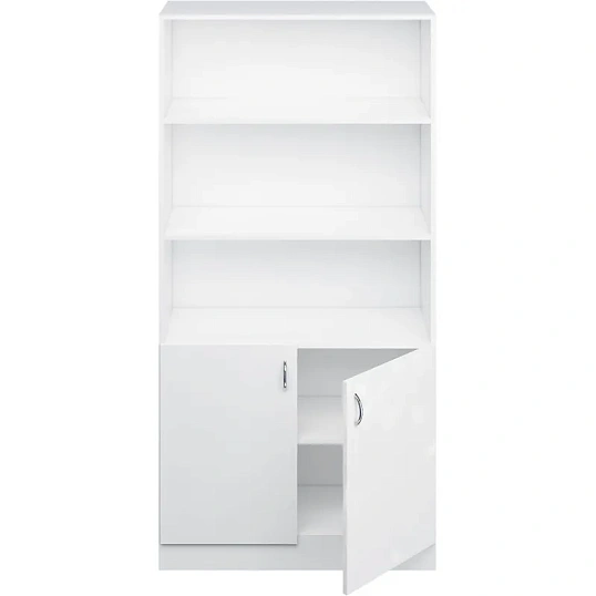 Шкаф MEG_медицинский д/белья и одежды 2ств,2откр.п ШМБО(код МД-506.00)белый