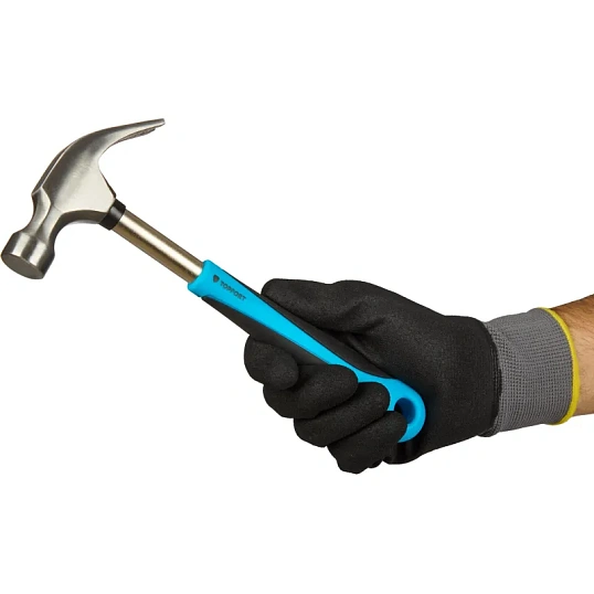 Перчатки защитные TOPFORT Шелдер Н Сэнди с нитрил.покрытием 2 слоя р.11