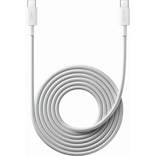 Кабель Xiaomi BHR087AGL 6A Braided USB-C to USB-C Cable (2m)