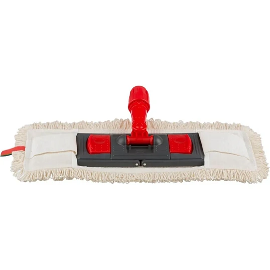 Насадка МОП Luscan 40x11см х/б тафтинг карман/ухо бежевая