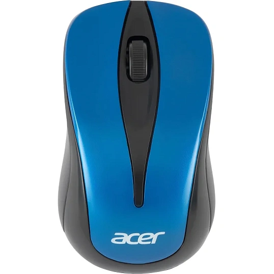 Мышь компьютерная Acer OMR132 син/черн. оптич. 1000dpi/2but беспровод. USB