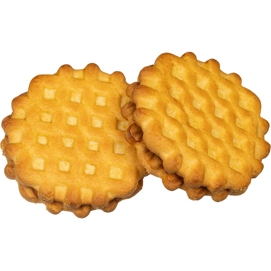 Печенье Дымка Домашние вафельки с малиновой начинкой, 3,8кг/уп