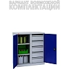 Шкаф 0K3_P_ИП-2-0,5 инструментальный 920х500х1020