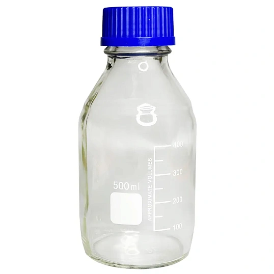 Банка  500мл ТС с винтовой пластиковой крышкой, св.стекло