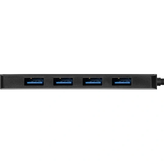 Концентратор USB хаб ExeGate (EX293986RUS)  DUB-4CP/1 4-в-1 черн