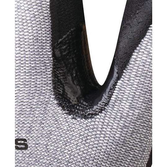 Перчатки DELTA PLUS VECUTC01GR10 защитные от порезов с нитр.цв.серый р.10