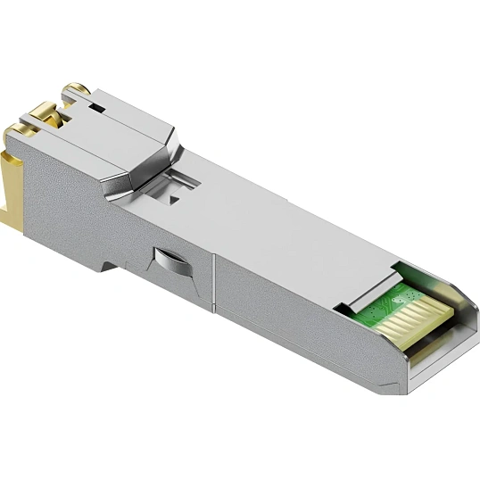 Трансивер SFP FIBO FT-S1-RJ45 FIBO FT-S1-RJ45 RJ-45,1.25G,100м,c.5E 10шт/уп