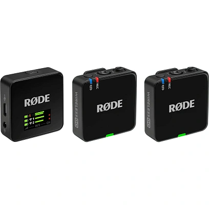 Радиосистема Rode Wireless GO (Gen 3), 2-х канальная, ультракомпактная