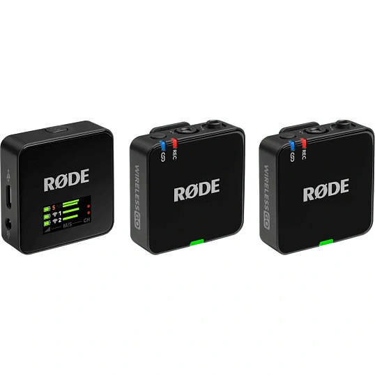 Радиосистема Rode Wireless GO (Gen 3), 2-х канальная, ультракомпактная