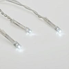 Гирлянда светодиодная Дождь 1,5x1,5 м, 144 LED, мерцание, белый,  235-035