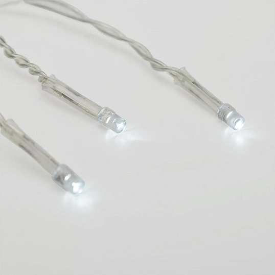 Гирлянда светодиодная Дождь 1,5x1,5 м, 144 LED, мерцание, белый,  235-035