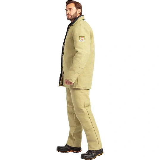 Костюм сварщика брезентовый утепл. КБР (арт.КС02ПР) 44-46/170-176