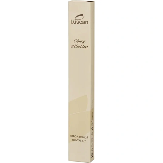 Набор зубной Luscan Gold Collection, картон, 200 шт/наб