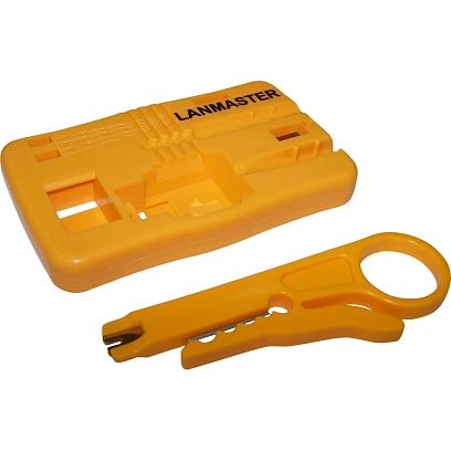 Инструмент для монтажа LANMASTER монтаж. площадка для кейстоунов LAN-OK-FIX