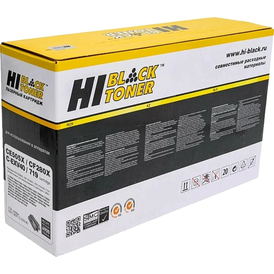 Картридж лазерный Hi-Black для Canon/HP LJ P2055/P2050 (HB-CE505X) 6,5K