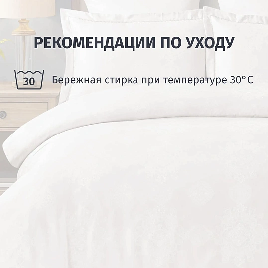 Постельное белье евро(нав.50х70-2шт,70х70-2шт)Tencel Jacquard31/024-TJ