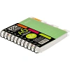 Бизнес-тетрадь 140л,кл,А6,SPIRAL BOOK Салатовый,евросп,обл.пл,раздел.84114