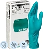 Перчатки мед.смотров. нитрил.,нестер., зеленый ,MANUAL XN 809 (XL) 25пар,ПС