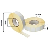 Термоэтикетки ЭКО 20х20, 2000 шт/рул, вт.40, 11 рул/уп (спайка)