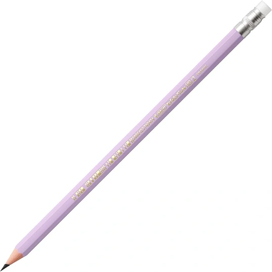 Карандаш Ч/Г BIC Evolution Pastel с ластиком, в асс,518306