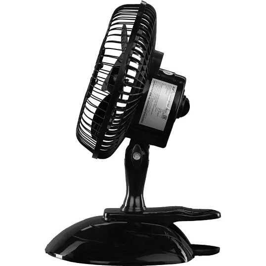 Вентилятор Rix RDF-1500WB Black, бытовой настольный