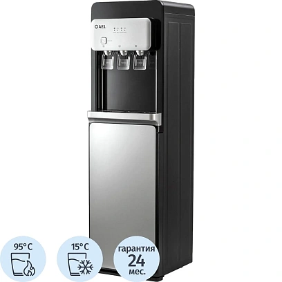 Кулер AEL LD-AEL-806a black/silver, для воды