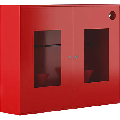 Щит пожарный закр метал окна 2 дв Ас ЕВРОручкой (без компл)(1200x700x300)