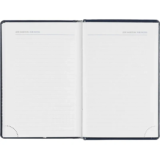 Ежедневник датированный 2026, синий,А6, 100х150 мм,336 стр,Agenda