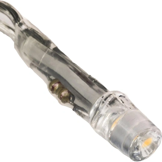 Гирлянда светодиодная  100LED Мульти 10 м,прозр ПВХ, с контр 304-029