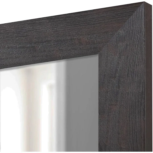 Зеркало МИР_в раме ПЛС 390х17х690 (368464602) темный орех
