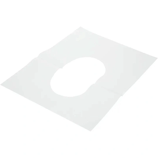 Одноразовые покрытия на унитаз Luscan Professional Etalon 1/2 слож 250шт/уп