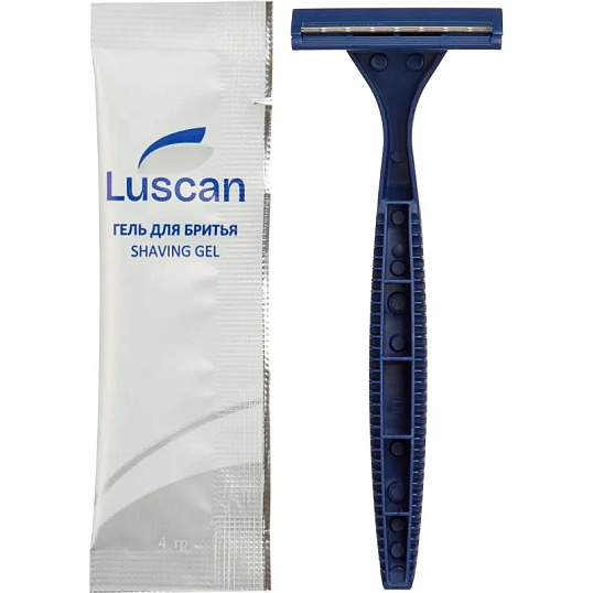 Набор бритвенный Luscan флоупак, 200шт
