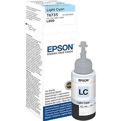 Чернила Epson T6735 C13T67354A/C13T673598 св.гол. для L800