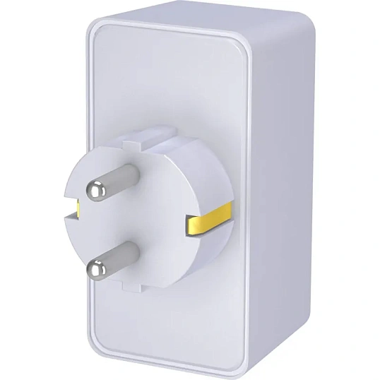 Разветвитель двойник ФОТОН АМ 16-2Е, 16А/4000Вт, с заземлением